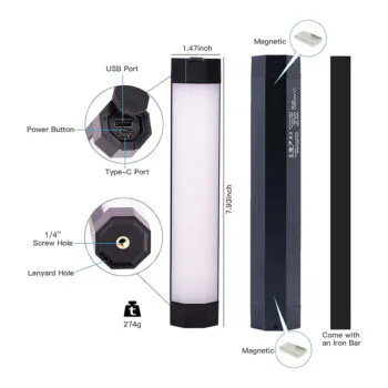 نور باتومی لوکسئو Luxceo P200 Light