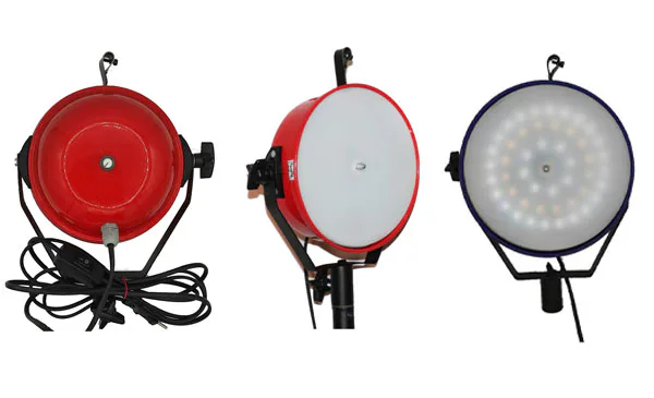 زوایای مختلف نور ثابت ال ای دی تی فوتو Tefoto SMD 35W LED Light