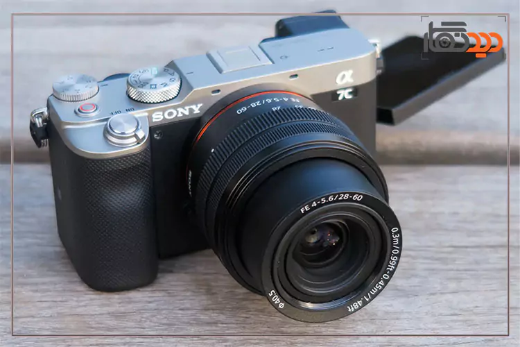 دوربین سونی Sony a7C II نقرهای با لنز 60-28
