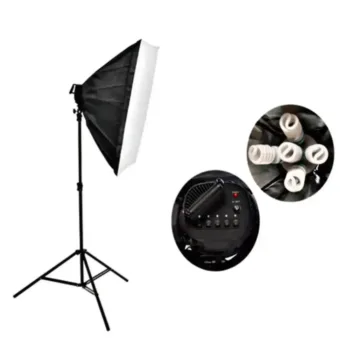 کیت نور ثابت 15 لامپ Diamond Continuous Lighting Kit 15 Lamps + پایه فون 2×3 + هدیه