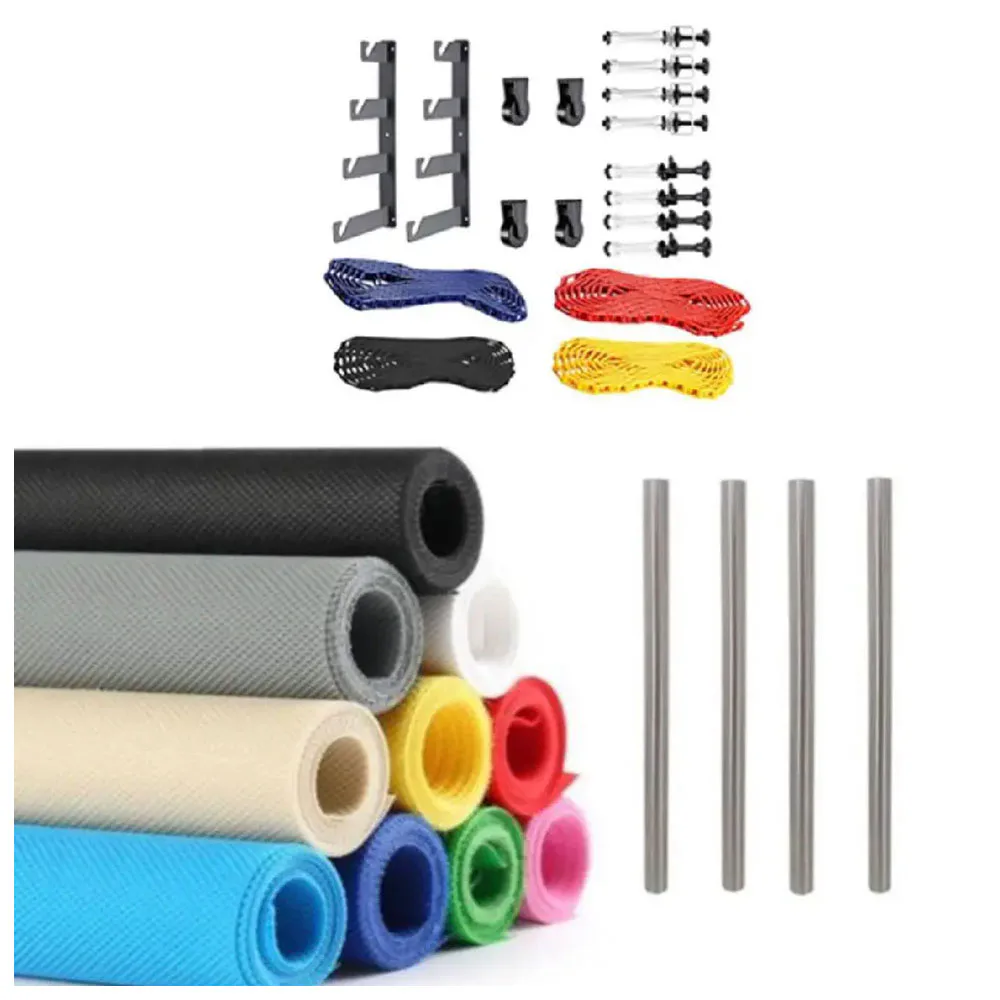 کیت نگهدارنده فون زنجیری چهارتایی+ فون 3×5 پرو + لوله آهنی 3 متری