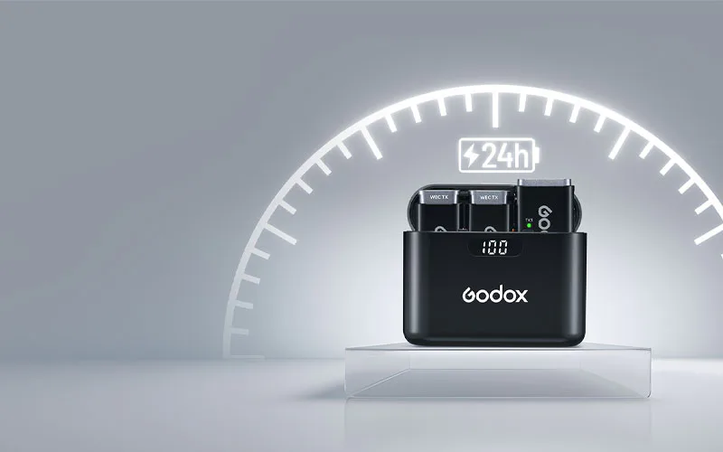 میکروفون بیسیم یقهای گودکس Godox WEC 2-Person Wireless Microphone