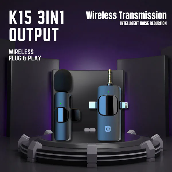 میکروفون بی سیم انسر Answer k15 Wirreless Microphone