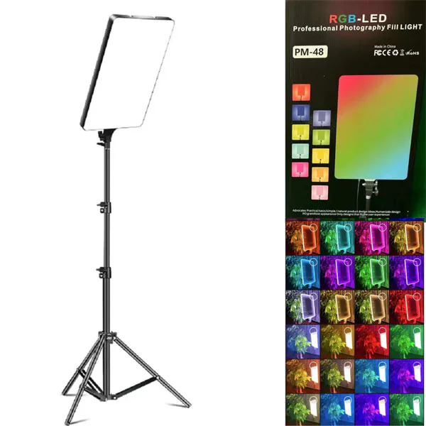 نور ثابت ال ای دی PM-48 RGB