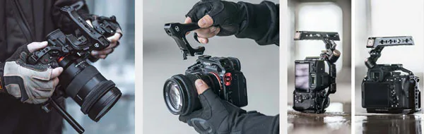 کیج دوربین سونی تیلتا Tilta Full Camera Cage for Sony a7 IV و کاربری آسان