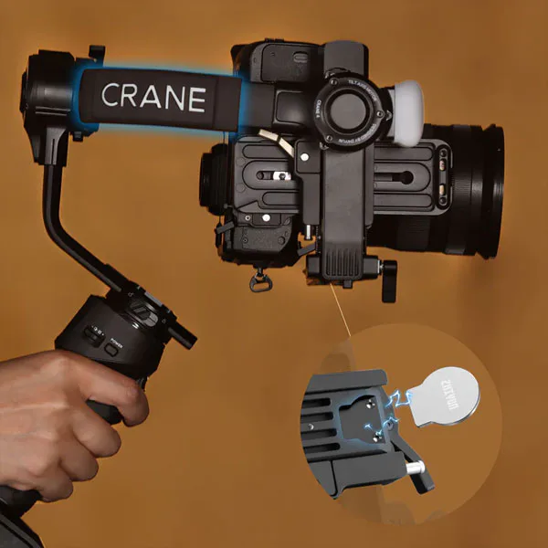 گیمبال دوربین ژیون کرین 4 کمبو Zhiyun CRANE 4 Combo Gimbal