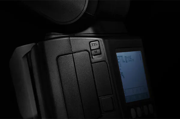 فلاش اسپیدلایت گودکس Godox V1Pro-F Flash for FUJIFILM و دکمه سوییچ