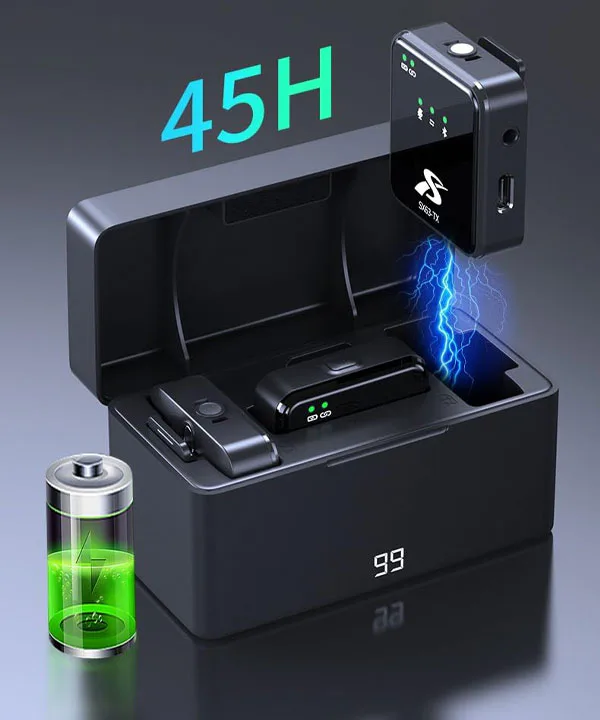 میکروفن یقه ای بی سیم انسر مدل Answer Sx63