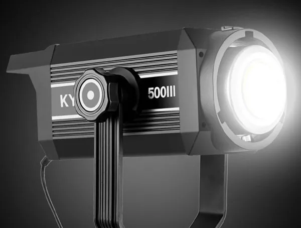 ویدیو لایت KY-BK500III Video Light نمای جانبی