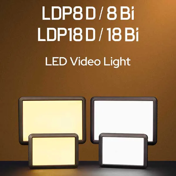 نور ثابت ال ای دی گودکس Godox LDP8BI Bi-Color LED و دمای رنگ