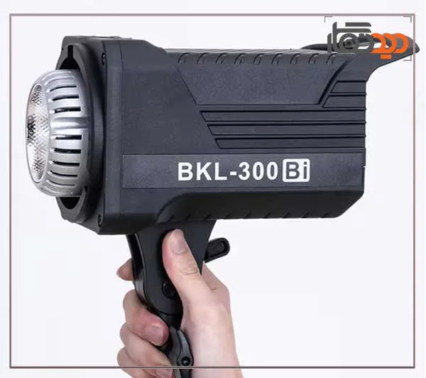 نور ثابت ال ای دی Zsyb BKL-300 Bi-Color LED Video Light و نمای جانبی