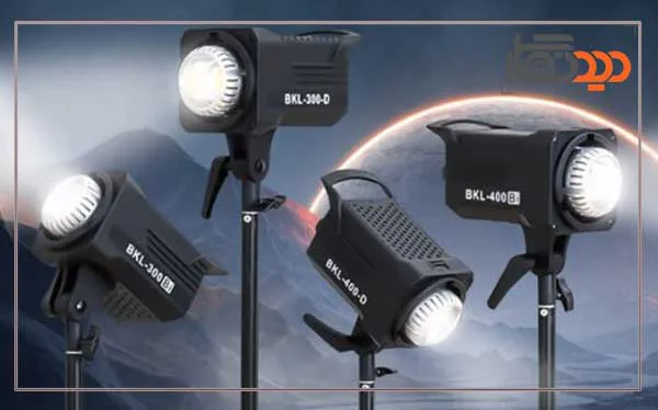 نور ثابت ال ای دی Zsyb BKL-300 Bi-Color LED Video Light و مدل های مختلف