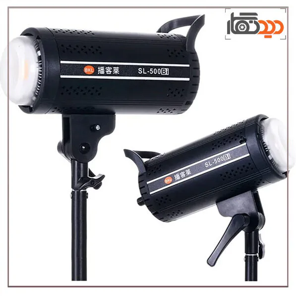 نور ثابت ال ای دی Zsyb BKL-SL500Bi Video Light و نمای جانبی