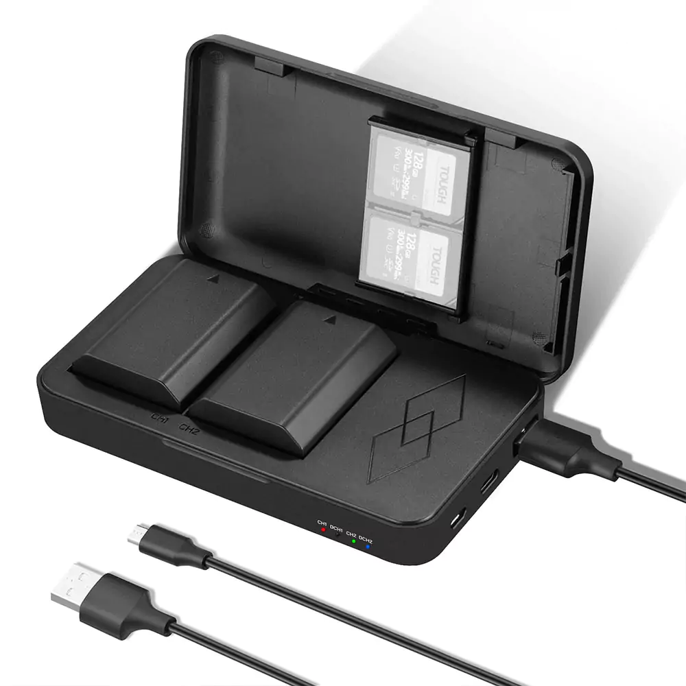 باتری نیور + کیس شارژ NEEWER DB-FZ100 Battery Charger Kit