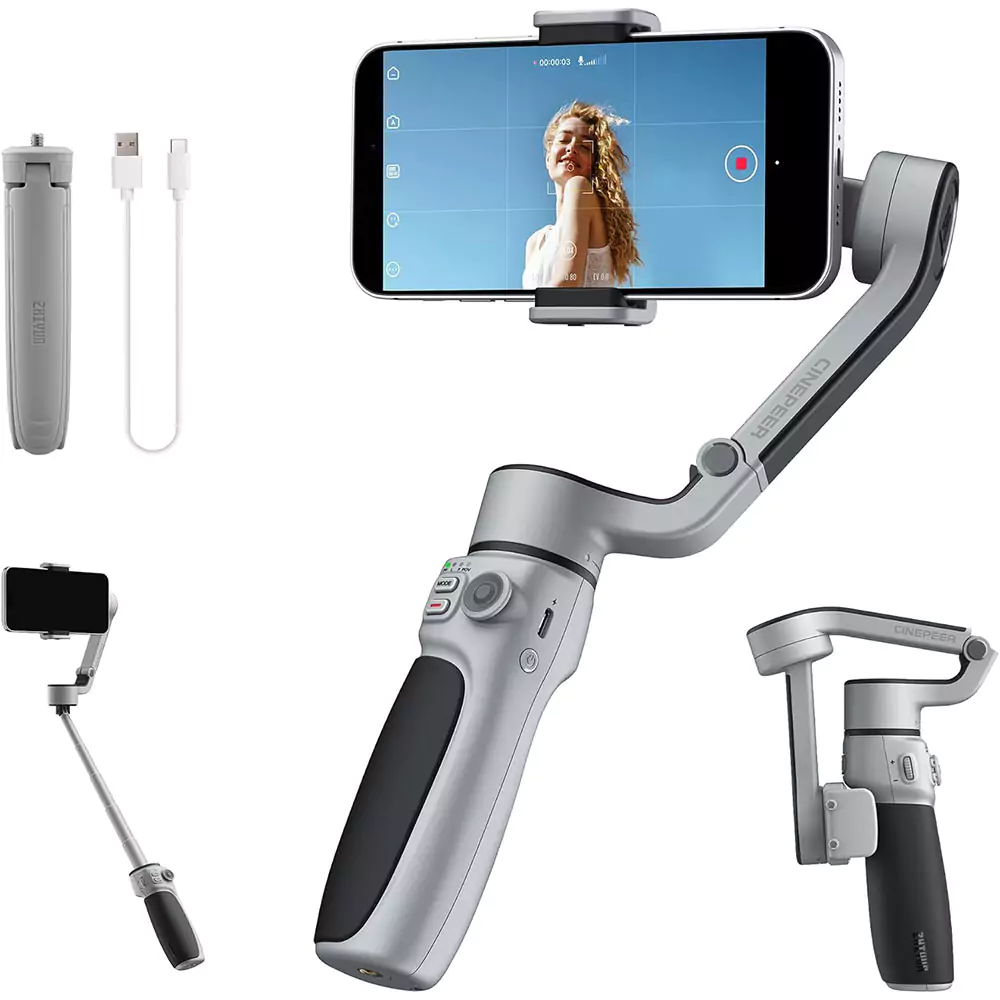 گیمبال موبایل ژیون Zhiyun CINEPEER CQ5 Gimbal for Smartphones