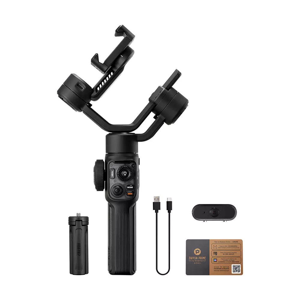 گیمبال موبایل ژیون Zhiyun Smooth 5S AI Combo Smartphone Gimbal