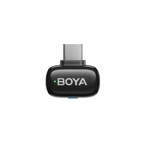 میکروفون بی سیم بویا BOYA mini 2-Person Microphone For Type-C Black — تصویر 2
