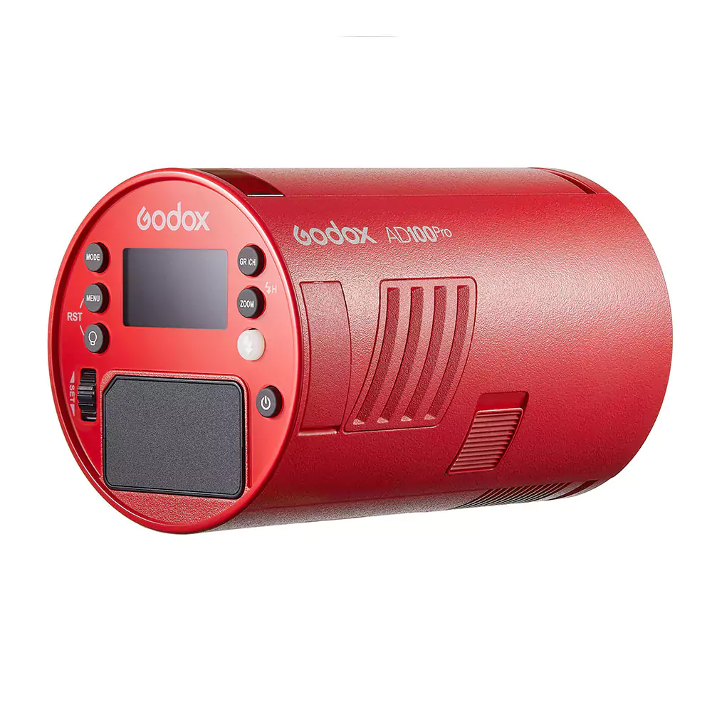 فلاش پرتابل گودکس Godox AD100pro Pocket Flash Red