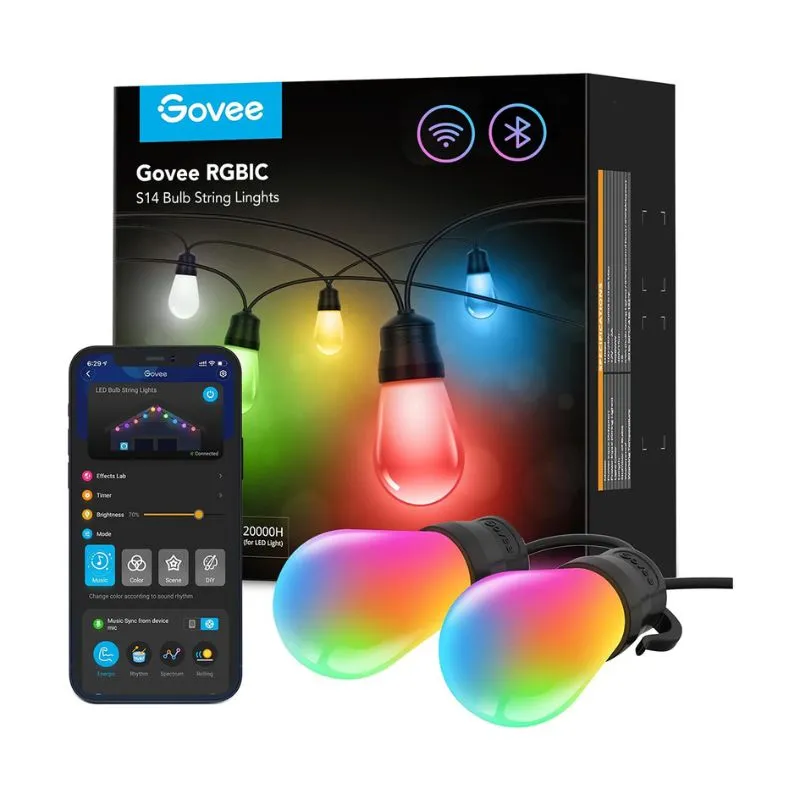 ریسه هوشمند 15 متری گووی Govee H7020 RGBIC Smart String Lights