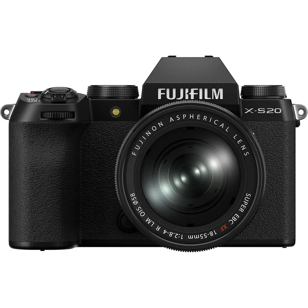 دوربین عکاسی بدون آینه فوجی فیلم Fujifilm X-S20 Mirrorless Digital Camera XF18-55mm Lens Kit Black