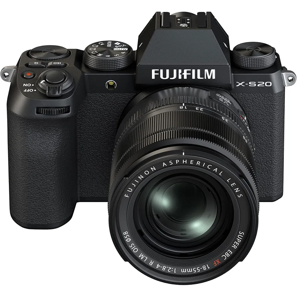 دوربین عکاسی بدون آینه فوجی فیلم Fujifilm X-S20 Mirrorless Digital Camera XF18-55mm Lens Kit Black