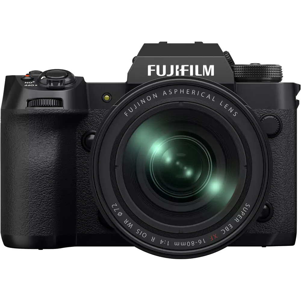 دوربین عکاسی بدون آینه فوجی فیلم Fujifilm X-H2 Mirrorless Camera XF16-80mm Lens Kit Black