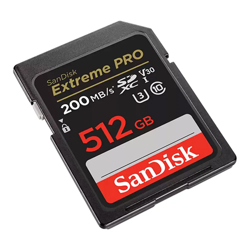 کارت حافظه سن دیسک ظرفیت 512 گیگابایت SanDisk 512GB Extreme PRO SDXC UHS-I