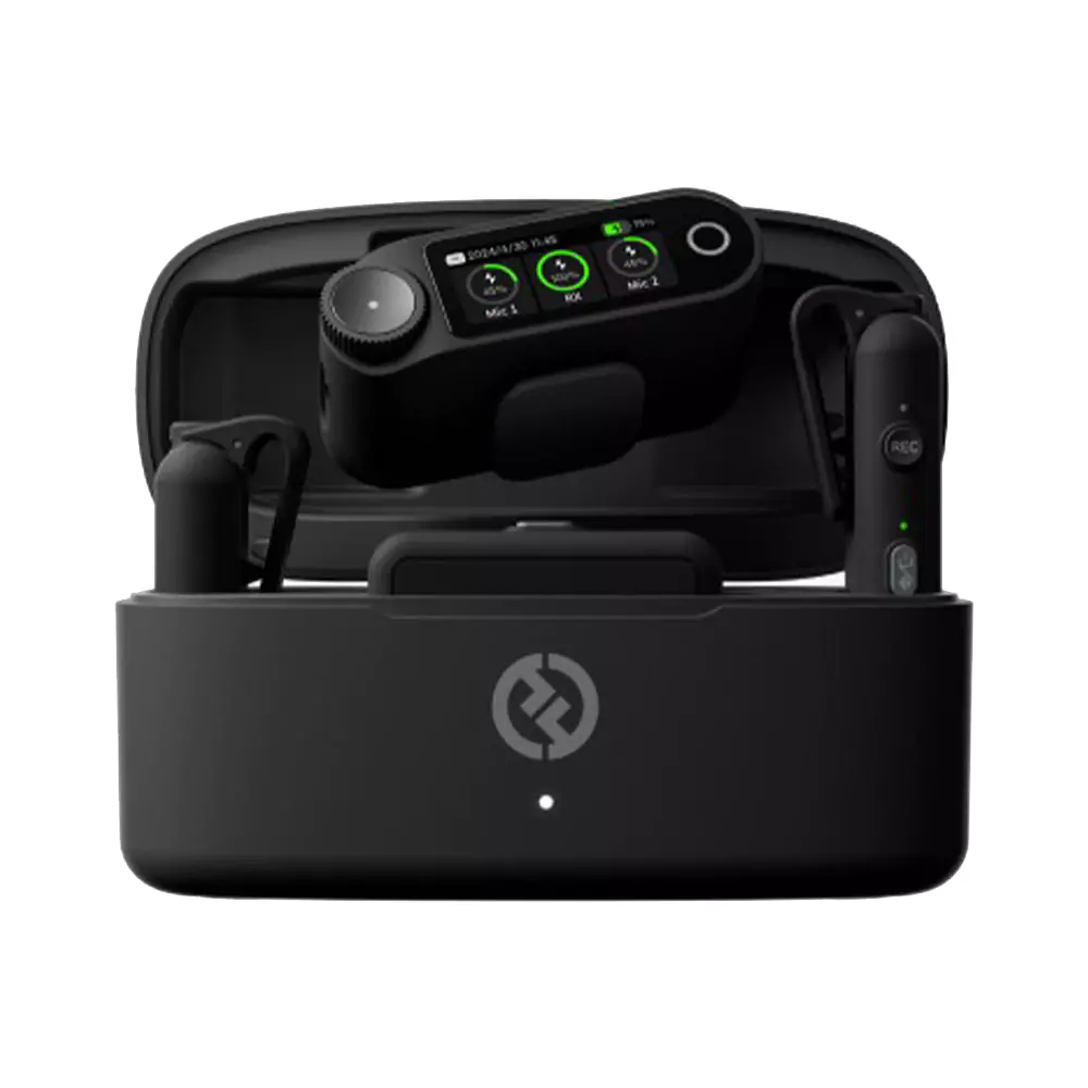 میکروفون یقه ای بی سیم هالی لند Hollyland LARK MAX 2 Ultimate Combo 2-People Wireless Microphone