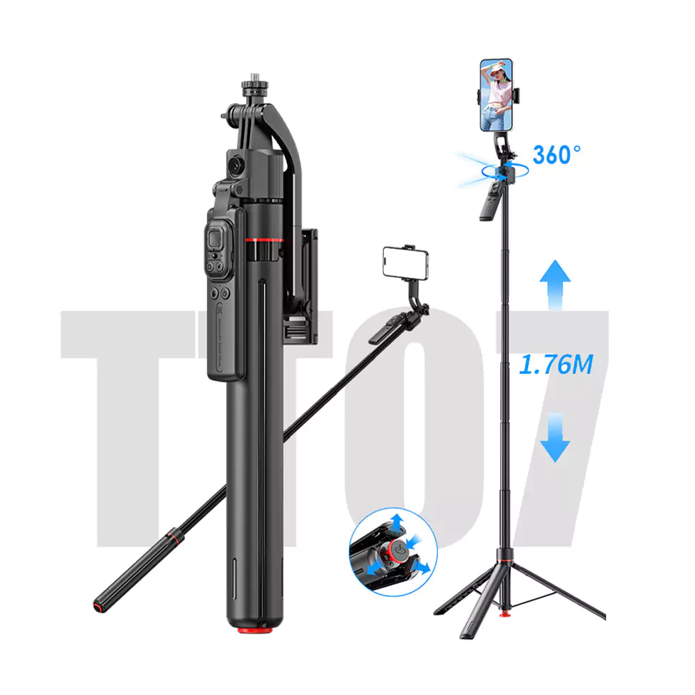 سه پایه سلفی همه کاره آراروکس Ararox TT07 Tripod Selfie Stick