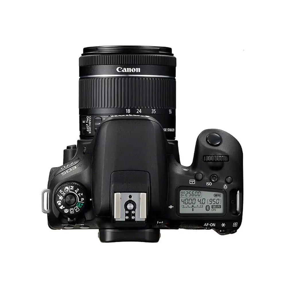 دوربین عکاسی کانن Canon 77D با لنز 135-18 IS STM (دست دوم)