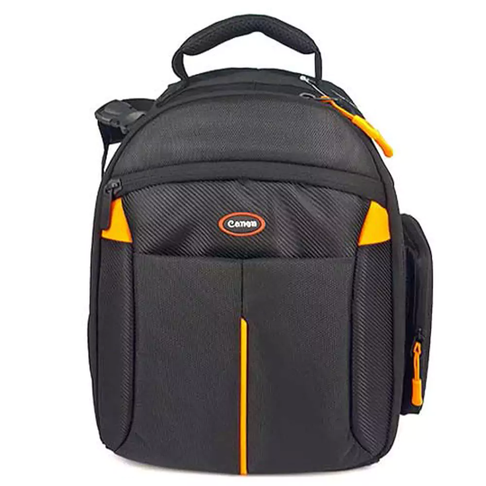 کوله پشتی دوربین طرح کانن نارنجی Canon P401 Camera Bag Orange