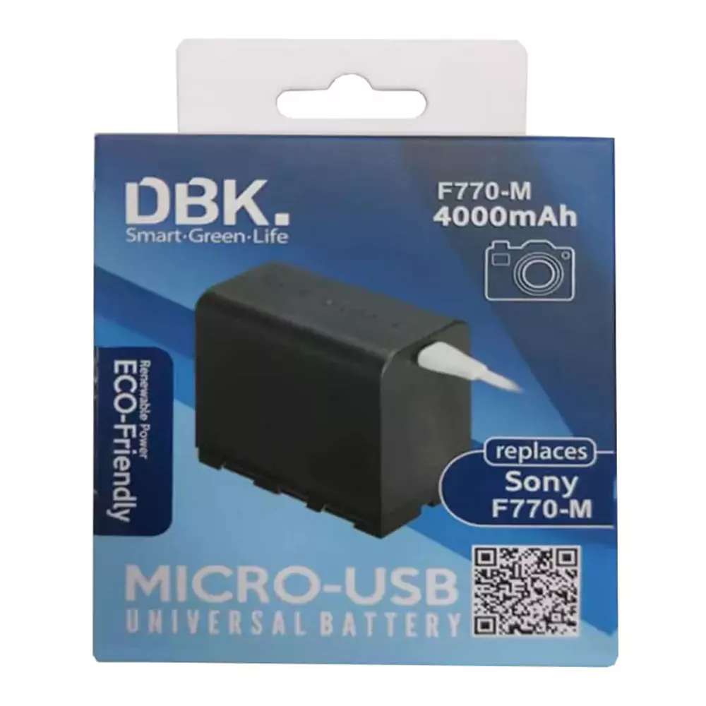 باتری دوربین عکاسی دی بی کی DBK NP-F770M Battery
