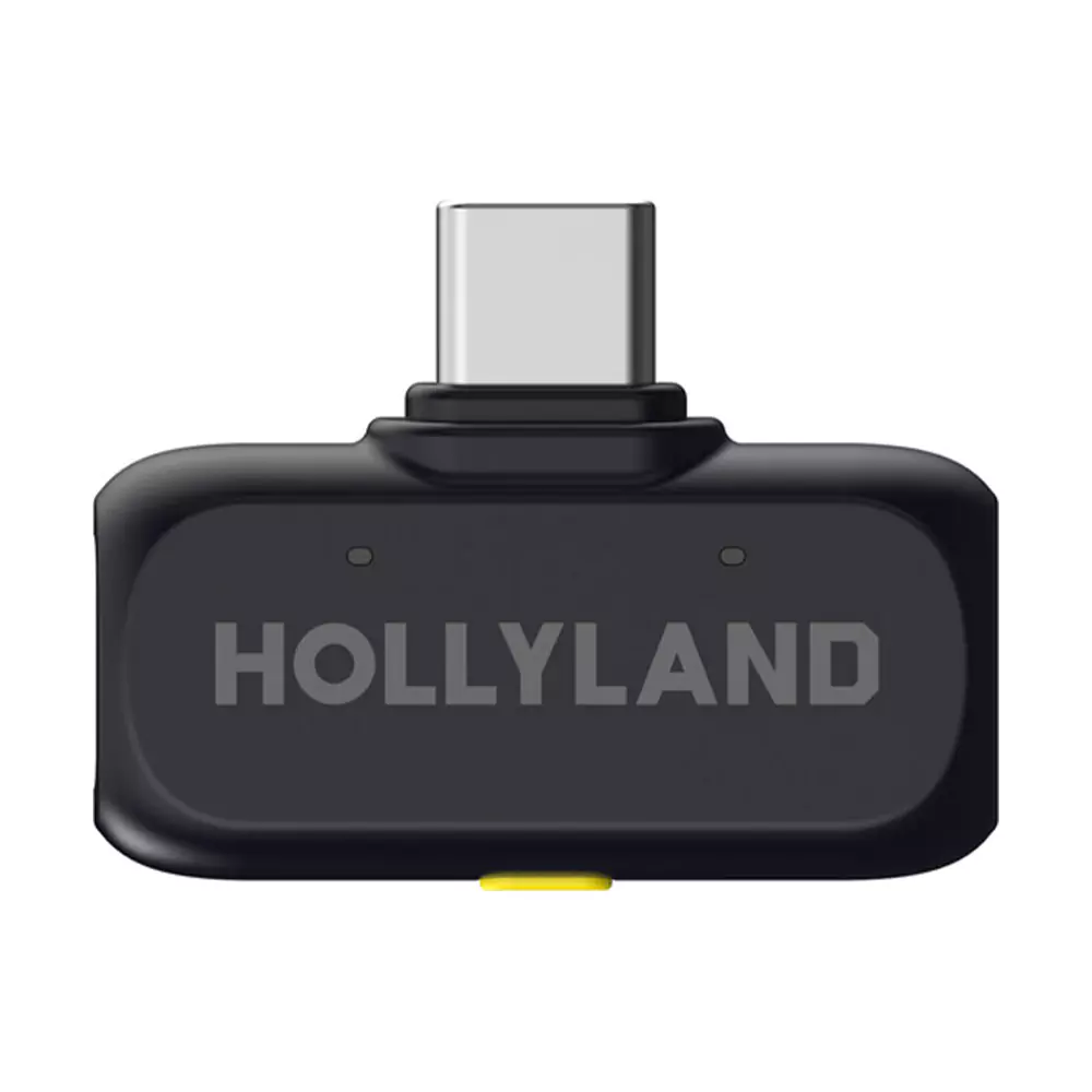 میکروفون یقه ای بی سیم هالی لند دو نفره Hollyland LARK A1 with USB-C Connector for Mobile Devices