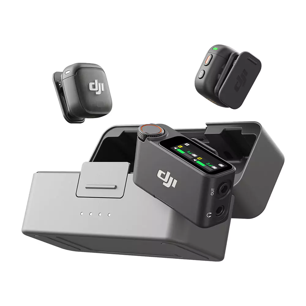 میکروفون بیسیم دی جی آی DJI Mic 3 2-Person Compact Wireless Microphone