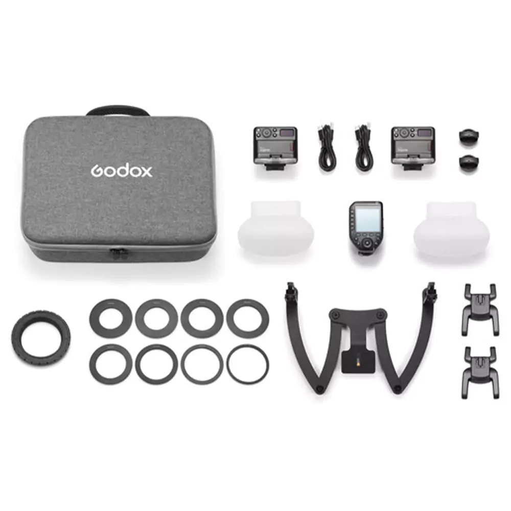 رینگ فلاش گودکس Godox MF12-DK2 Macro Flash With Bracket Kit for Sony Cameras