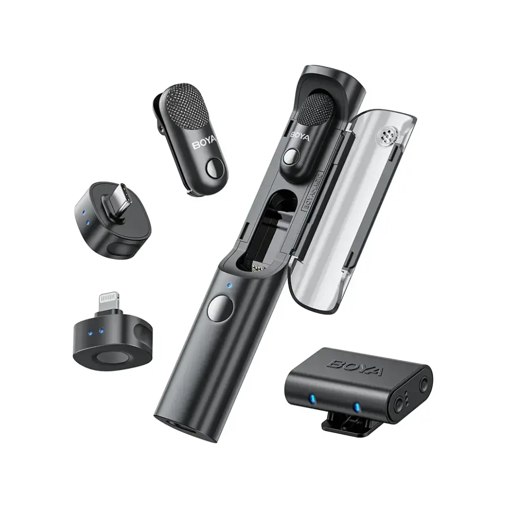 میکروفون یقه ای بی سیم بویا BOYA Magic Wireless Microphone