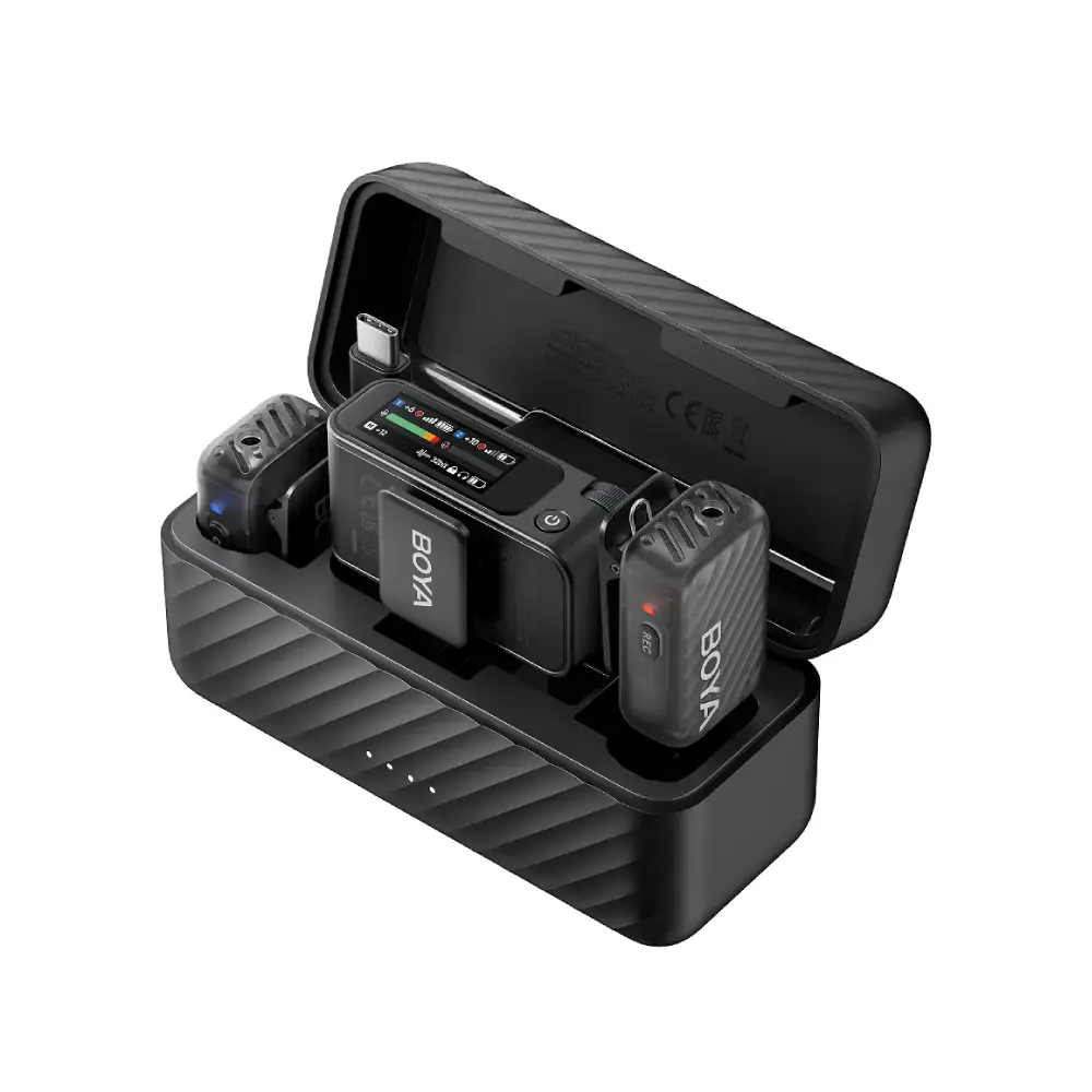 میکروفون بویا BOYAMIC 2-02 AI-Powered 2-Person Wireless Microphone System