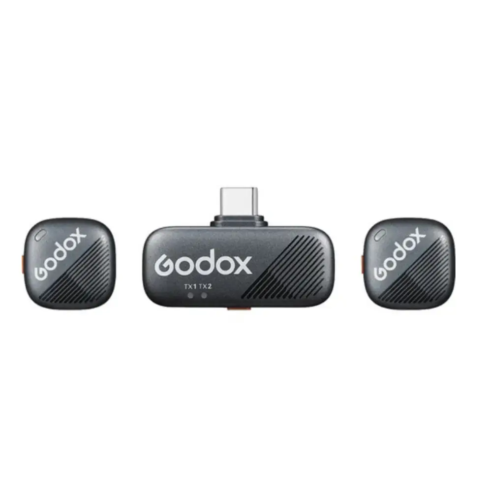 میکروفون بیسیم گودکس Godox Cube-S 2peson Wireless Microphone with USB-C Connector Black