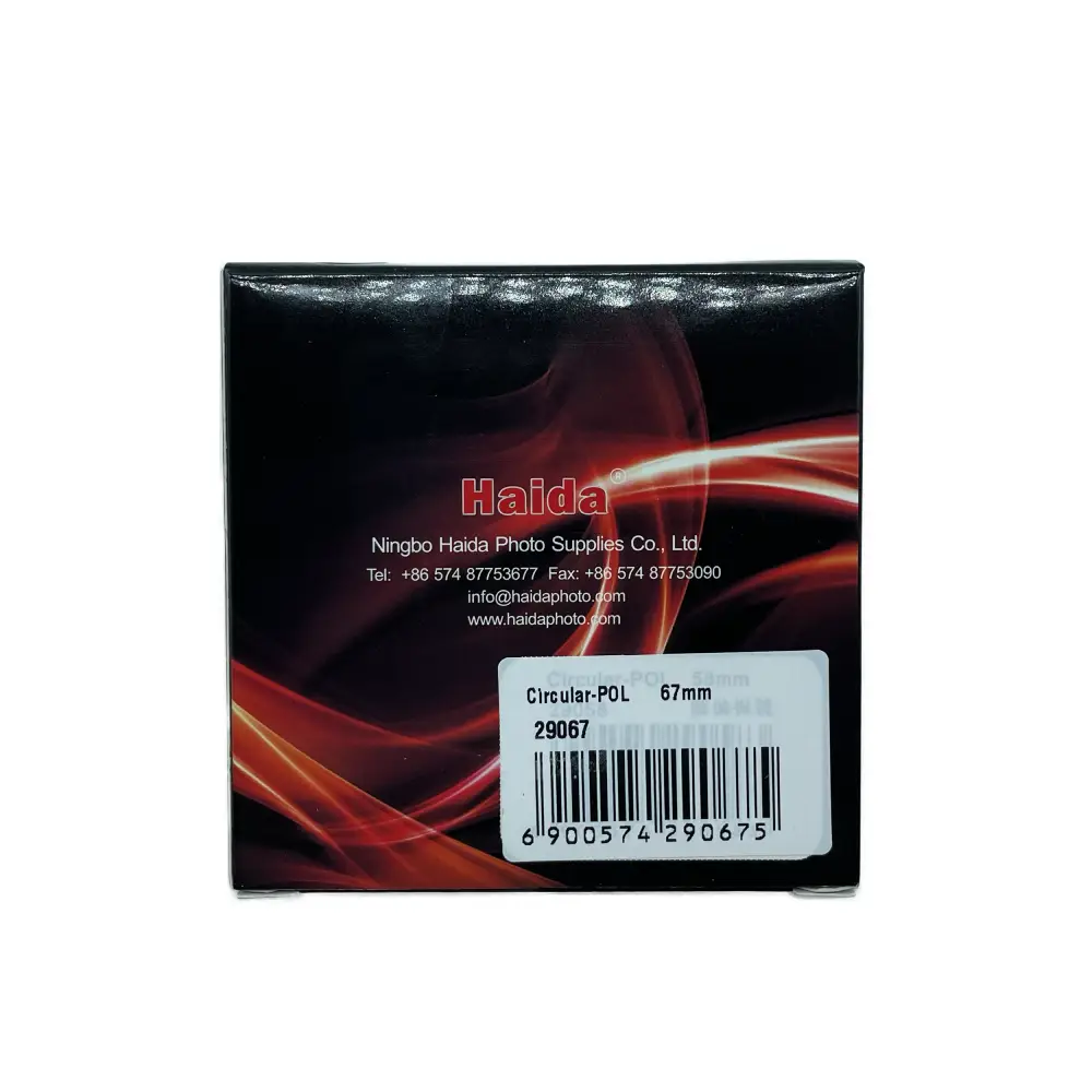 فیلتر پلاریزه هایدا HAIDA C-PL 67MM FILTER — تصویر 2