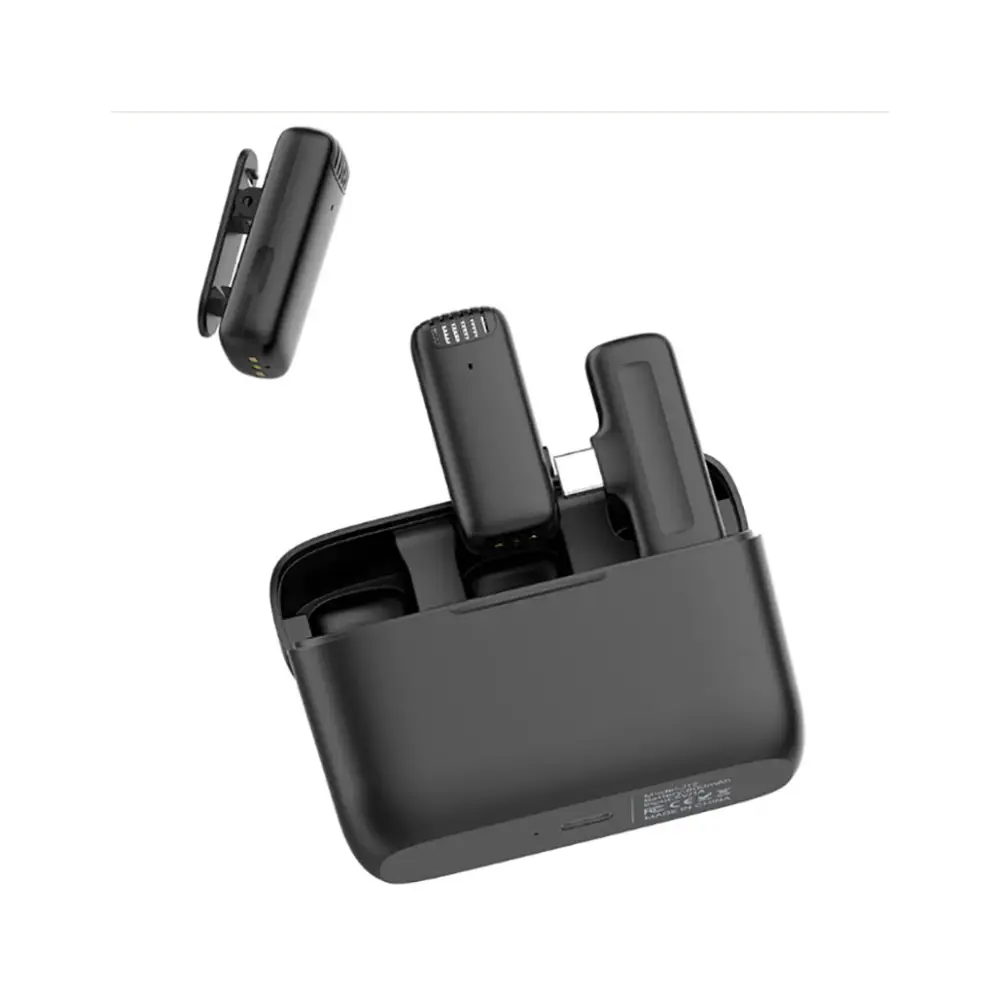 Phone Micraphone میکروفون بی سیم یقه ای اولانزی Ulanzi J12 Wireless Lavalier Microphone ...