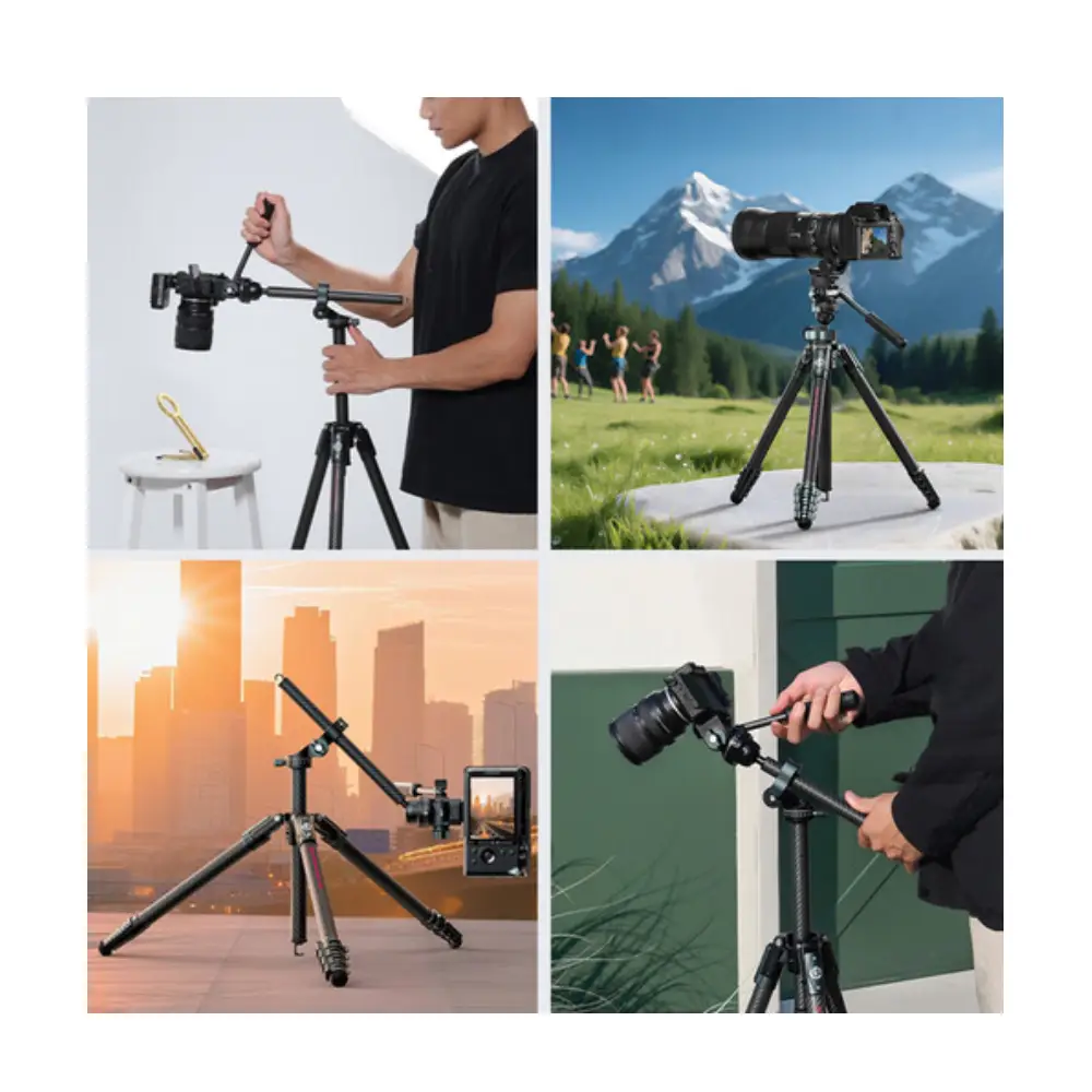 سه پایه دوربین عکاسی و موبایل اولانزی Ulanzi JJ06 GlideGo Video Tripod — تصویر 23