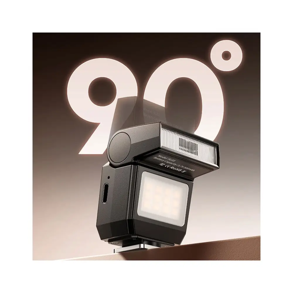 مینی فلاش اکسترنال اولانزی Ulanzi SL03 Spark Lite Camera Flash (Black) — تصویر 9