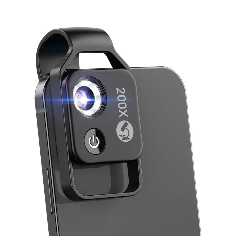 کیت لنز موبایل میکروسکوپ اپکسل APEXEL 200x Lens Kit For Mobile