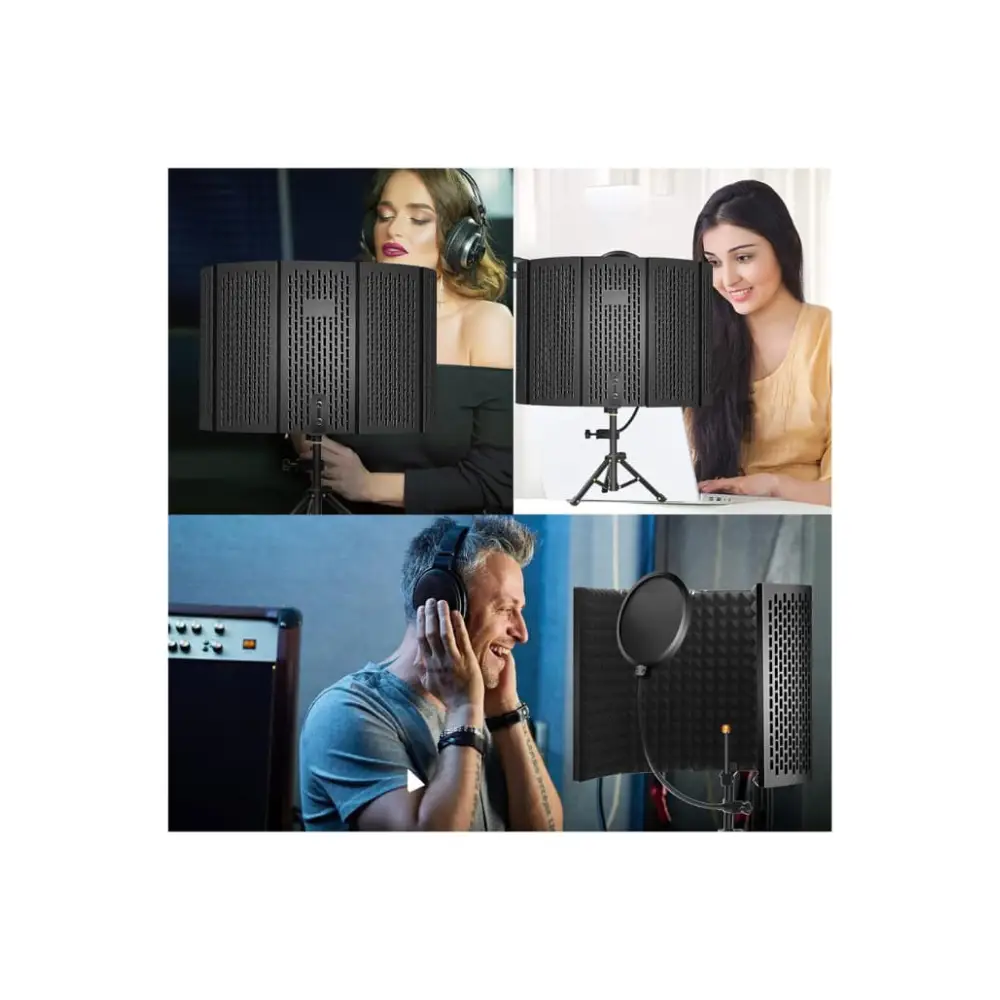 ایزولاتور میکروفون Enujoy Vocal Booth Microphone Isolator — تصویر 3