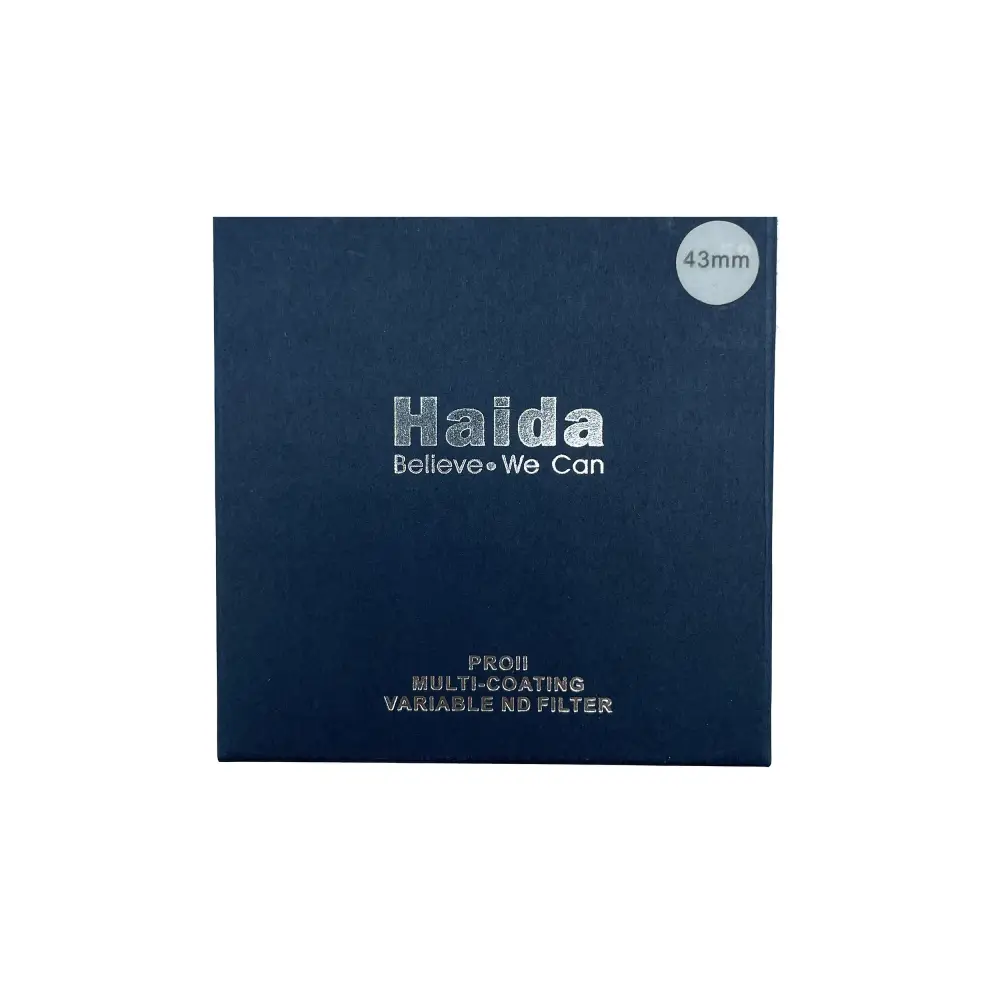 فیلتر هایدا HAIDA VARIABLE ND MC PRO II ND2-400 43mm FILTER — تصویر 2