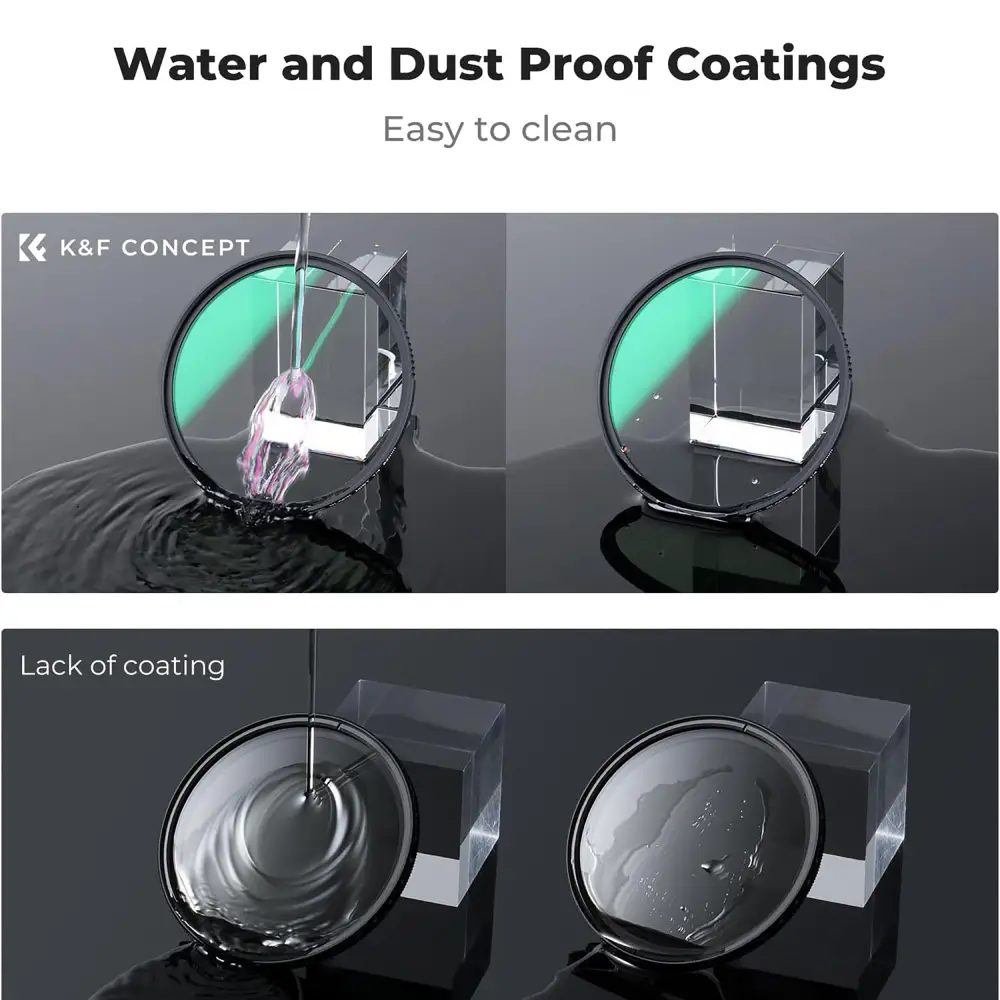 فیلتر لنز کی اند اف K&amp;F B-DIFFUSION 1/4 HMC NANO C 77mm FILTER — تصویر 4