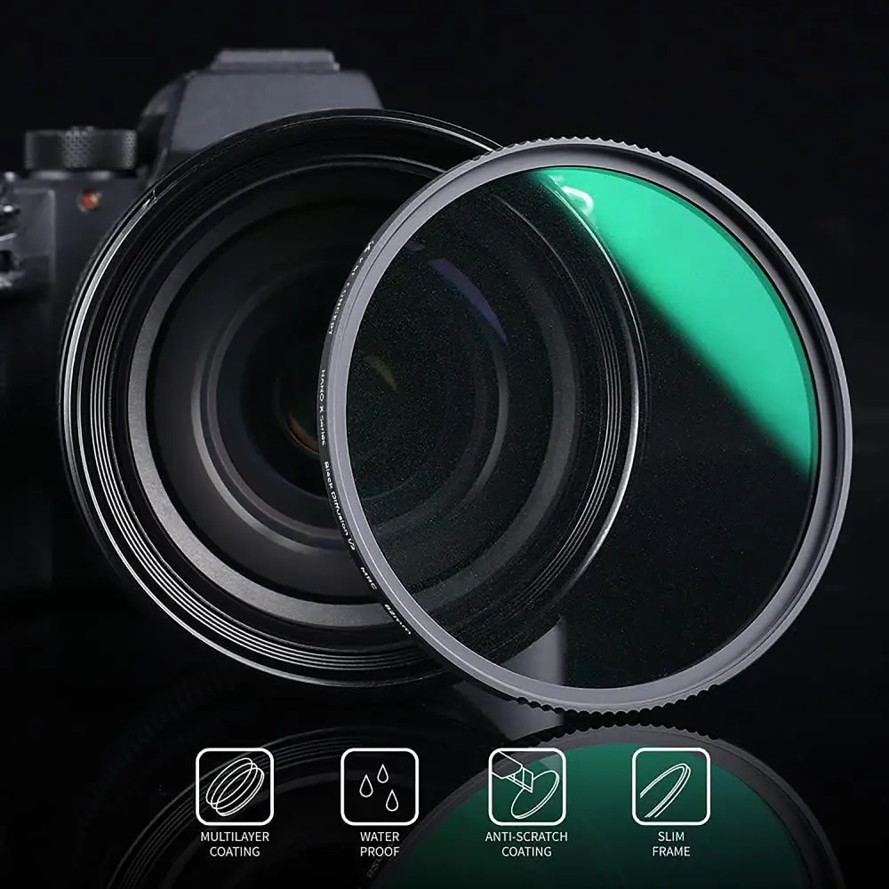 فیلتر لنز کی اند اف K&amp;F B-DIFFUSION 1/4 HMC NANO C 77mm FILTER — تصویر 3