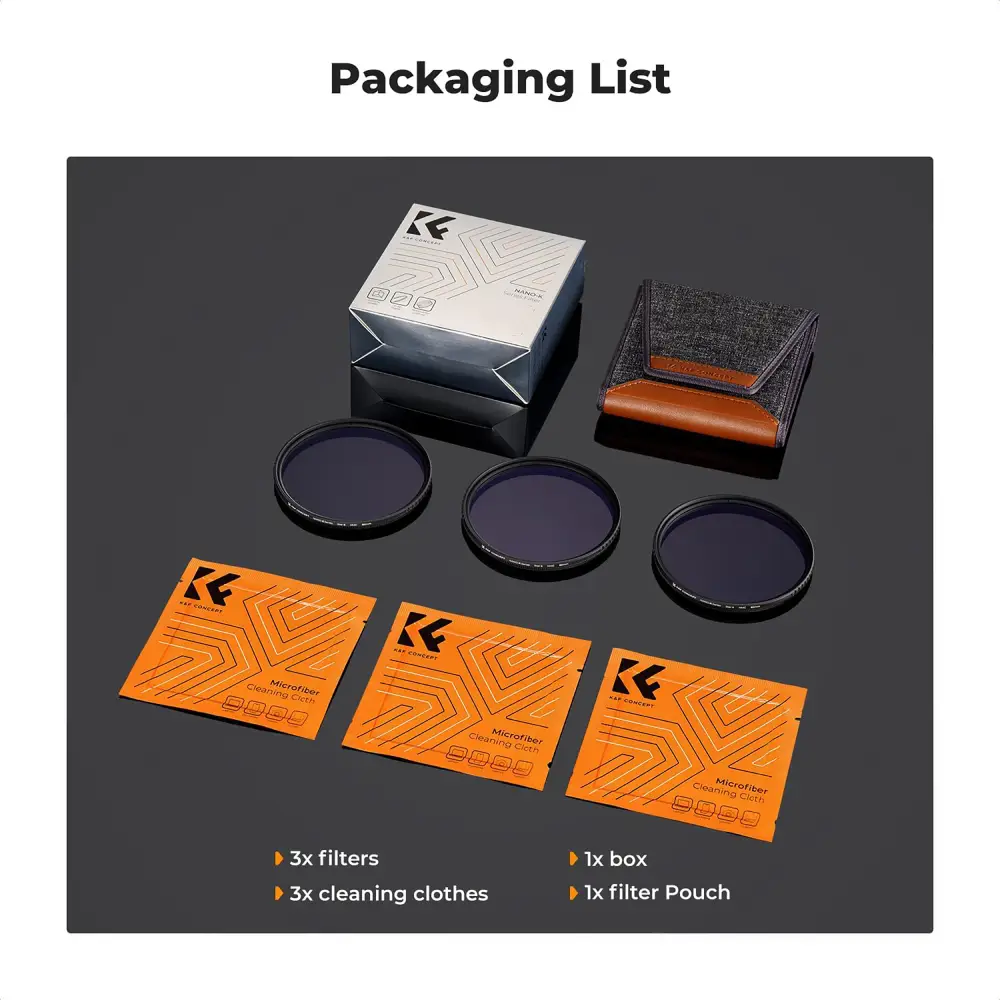 فیلتر ستاره زن کی اند اف K&amp;F KIT STAR (4,6,8) HMC NANO K 77MM FILTER — تصویر 3