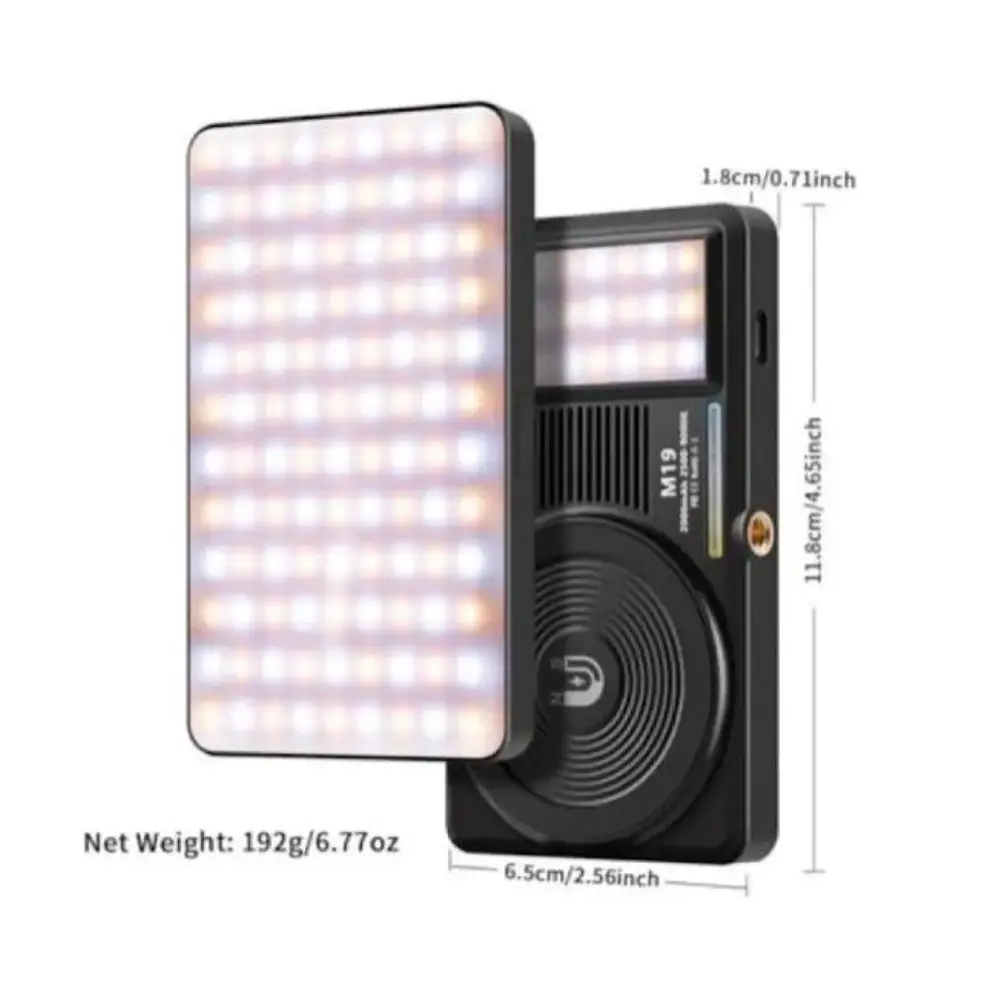 نور موبایل و دوربین M19 light for mobile phones and magnetic cameras — تصویر 3