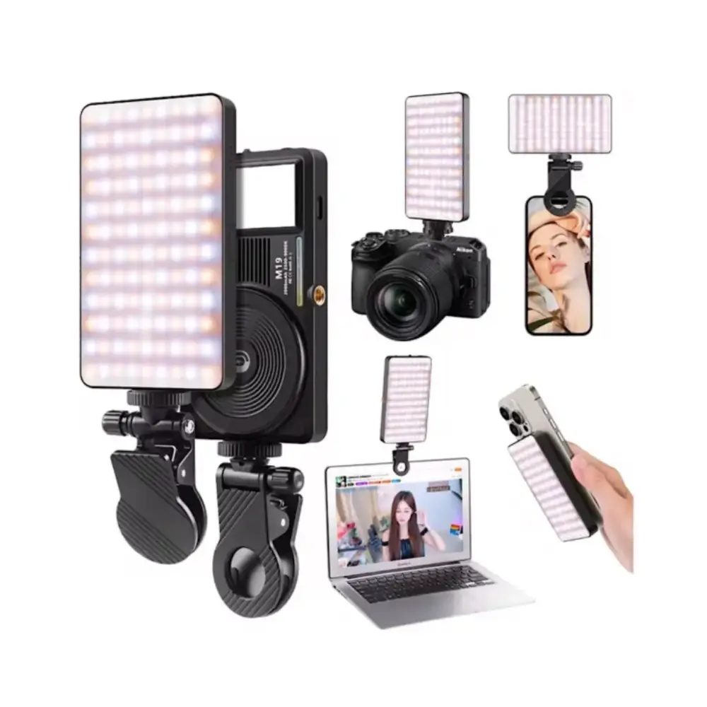 نور موبایل و دوربین M19 light for mobile phones and magnetic cameras — تصویر 4